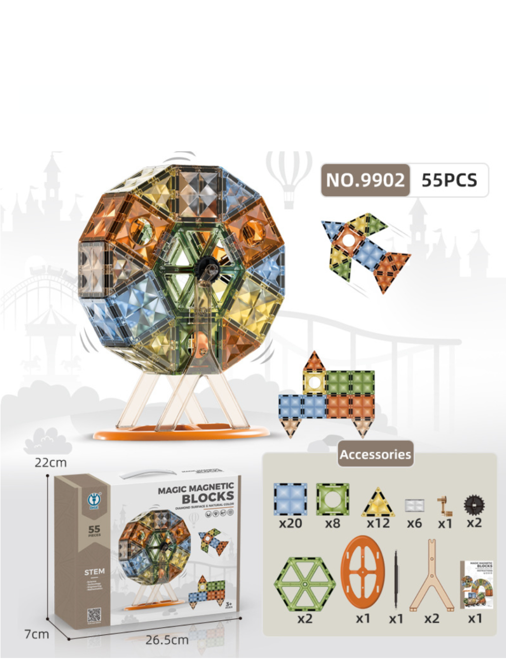 Jasonwell magnetic blocks shop