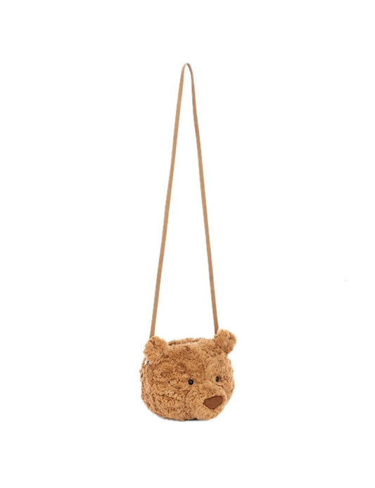 JELLYCAT-Bartholomew Bear Woven Cross-body Bag