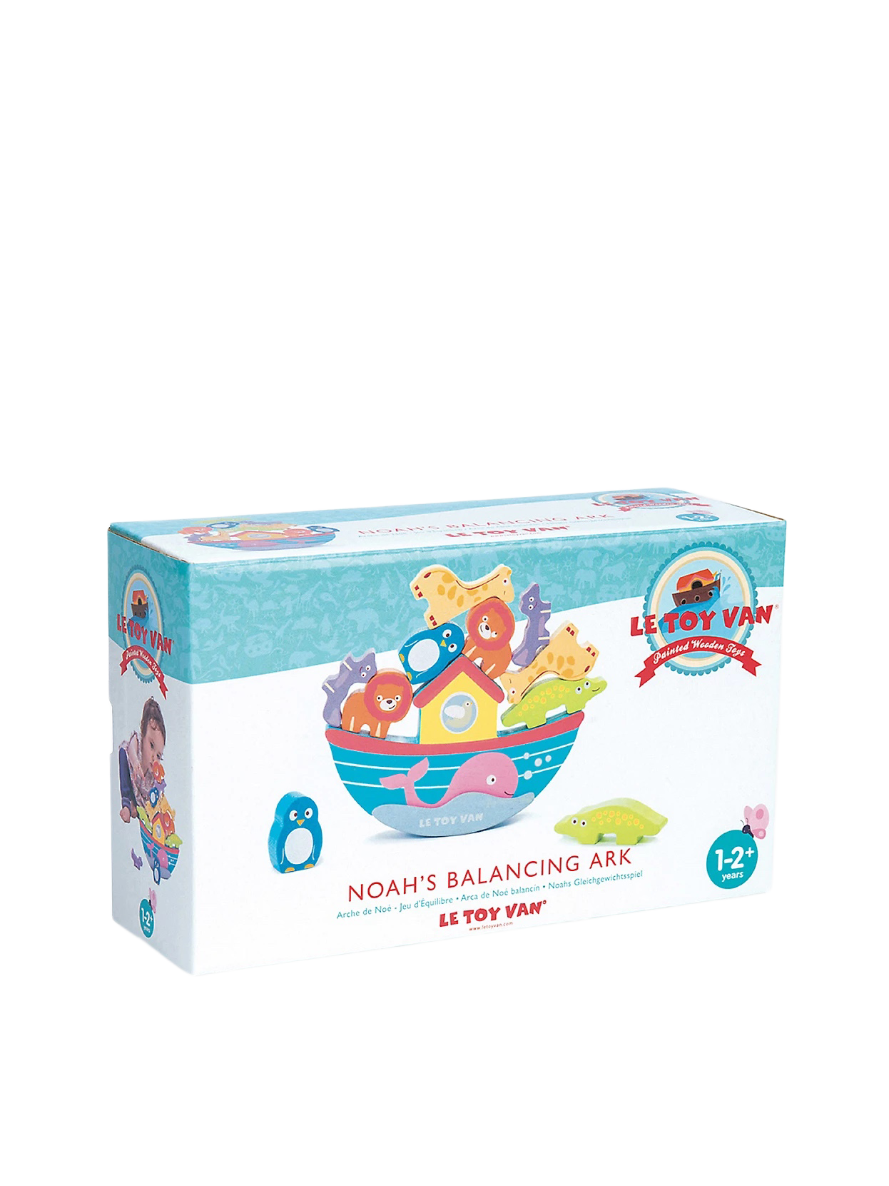 LE TOY VAN-Noah's Balancing Ark Wooden Set