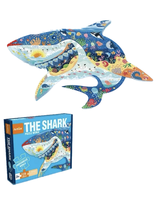 ARTHINK-Puzzle World (128 pcs) | The Shark