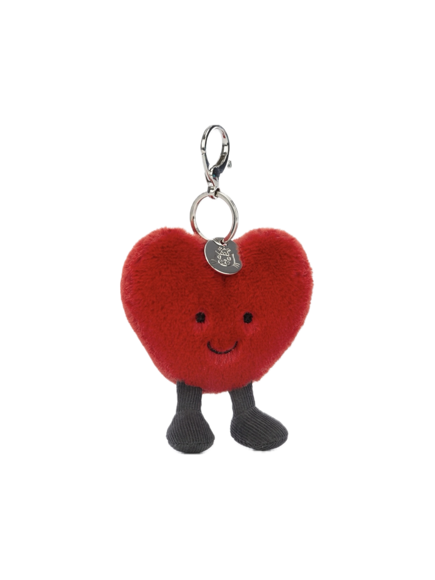 JELLYCAT-Amus Heart Bag Charm (16cm)