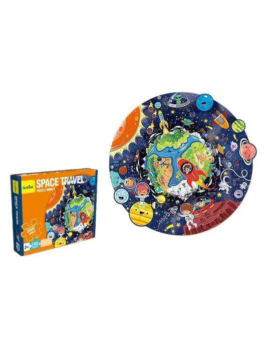 ARTHINK-Puzzle World (180 pcs) | Space Travel