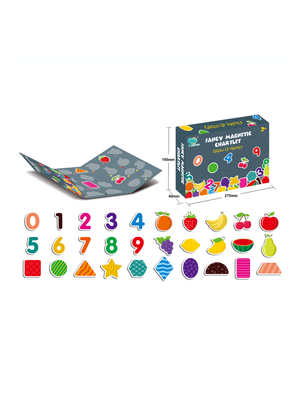 SYNERGY TOYS-Fancy Magnetic Chartlet